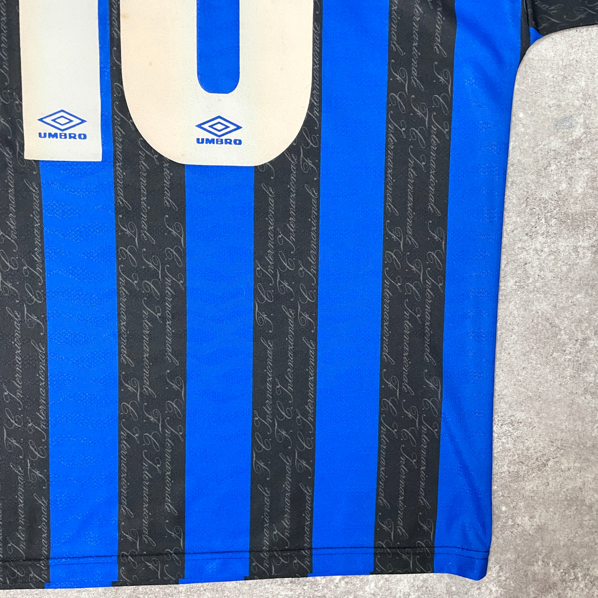 【正規品1997-1998 Umbro Inter home Ronaldo #10】