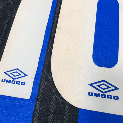 【正規品1997-1998 Umbro Inter home Ronaldo #10】