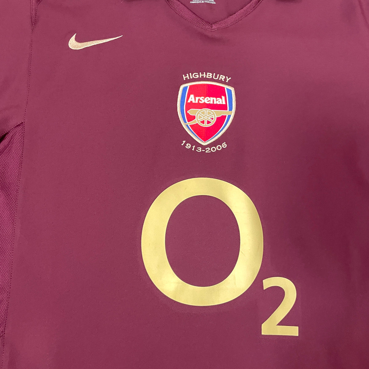 【BNWT正規品2005-2006 NIKE Arsenal home BERGKAMP #10 Last Highbury】