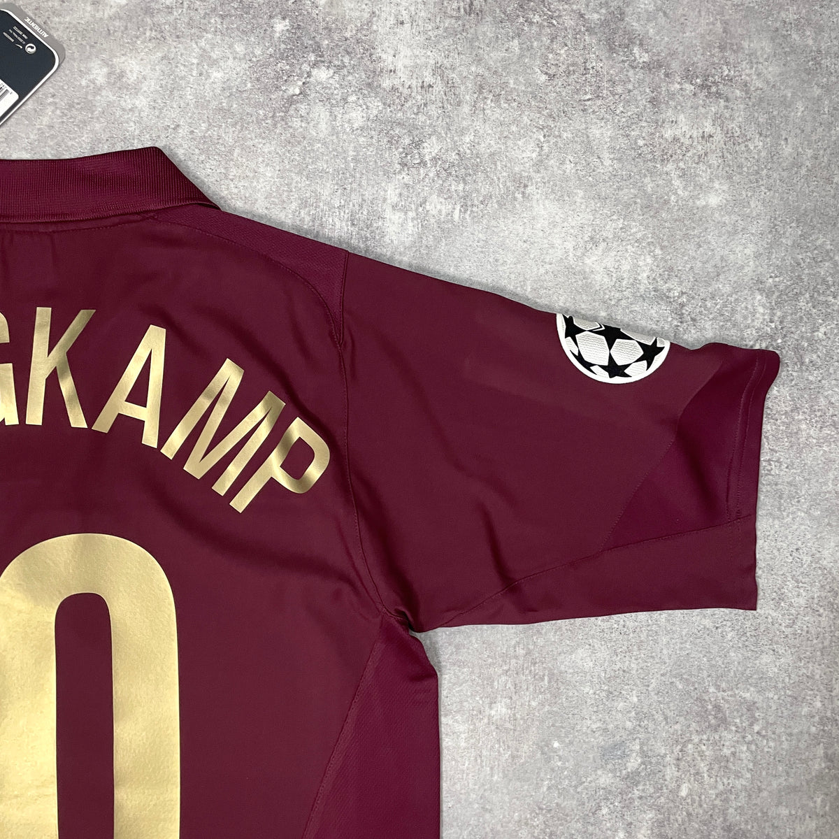 【BNWT正規品2005-2006 NIKE Arsenal home BERGKAMP #10 Last Highbury】