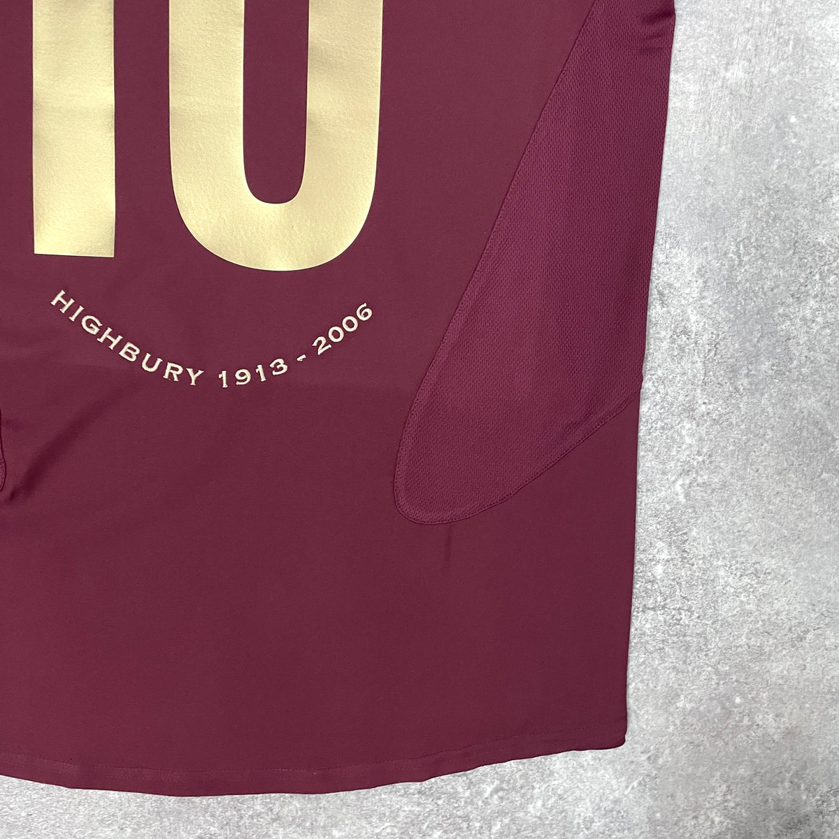 【BNWT正規品2005-2006 NIKE Arsenal home BERGKAMP #10 Last Highbury】