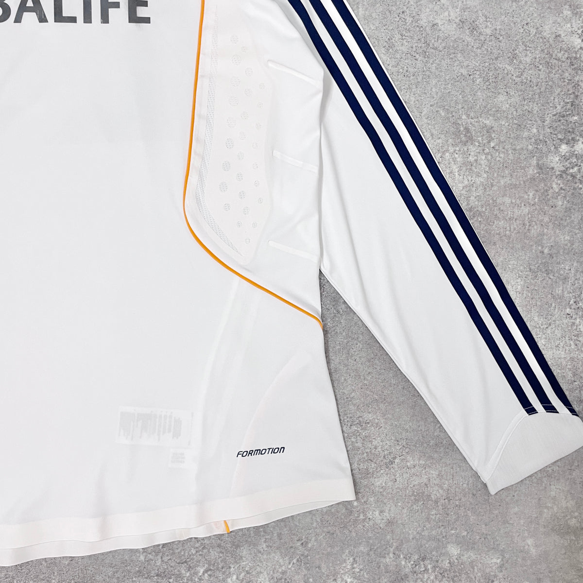 【正規選手支給品2007 adidas LA Galaxy home L/S Beckham #23】