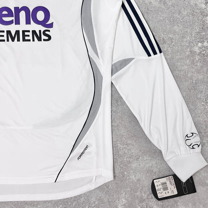 【BNWT正規選手支給品2006-2007 adidas Real Madrid home L/S Beckham #23】