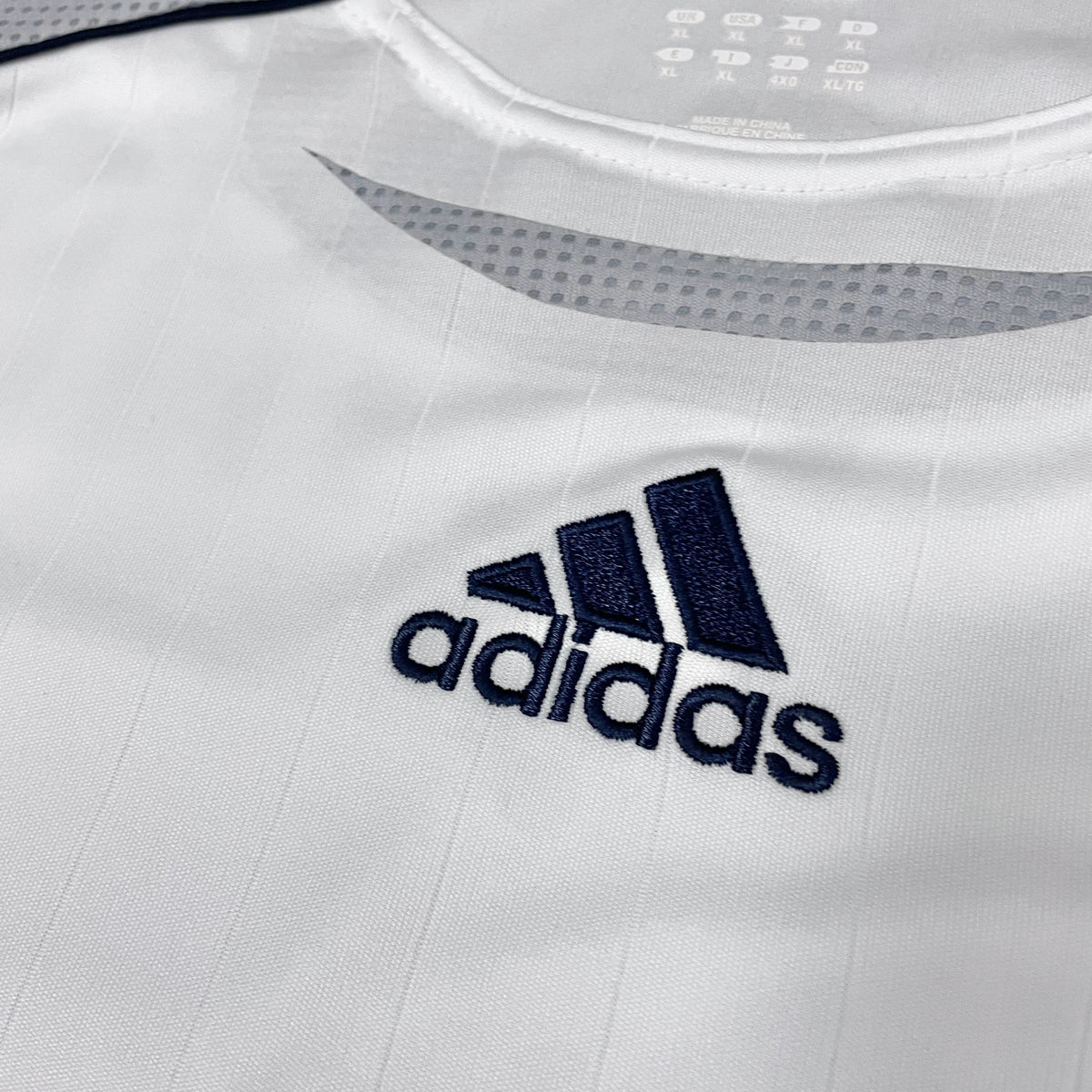 【BNWT正規選手支給品2006-2007 adidas Real Madrid home L/S Beckham #23】