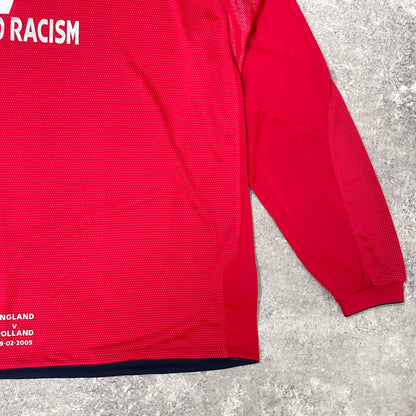 【正規選手支給品2004-2006 Umbro England away L/S Beckham #7】