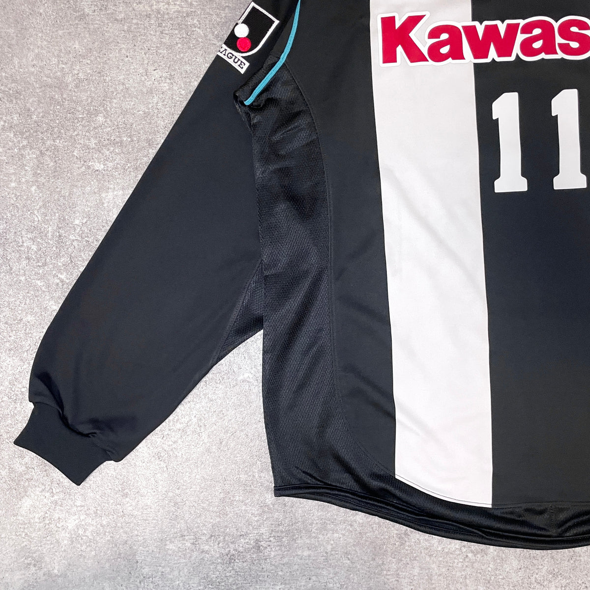 【BNWT正規選手支給品2003 asics ヴィッセル神戸 home L/S #11】