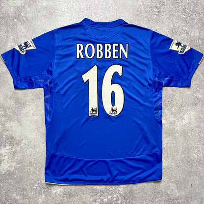 【正規品2005-2006 UMBRO Chelsea home ROBBEN #16】