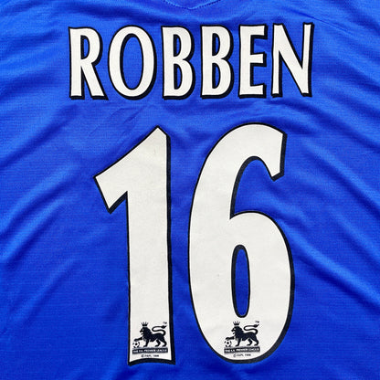 【正規品2005-2006 UMBRO Chelsea home ROBBEN #16】