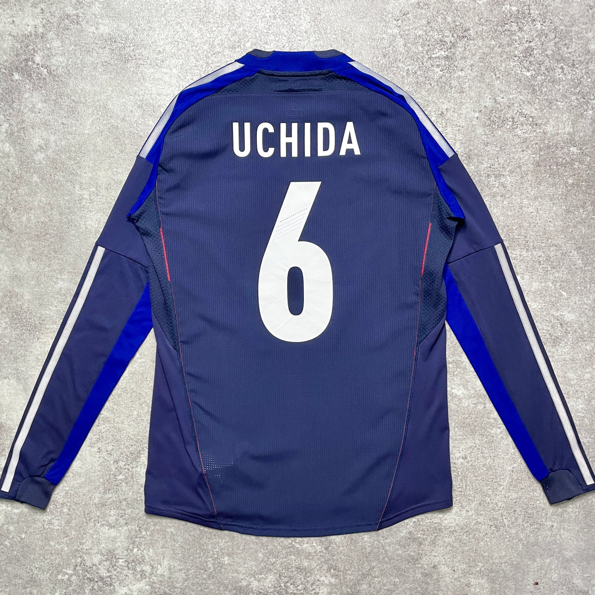 【正規選手支給品2012-2013 adidas JAPAN L/S home UCHIDA #6】