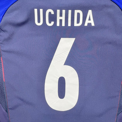 【正規選手支給品2012-2013 adidas JAPAN L/S home UCHIDA #6】
