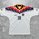 【正規品1994-1996 adidas Germany home KLINSMANN #18】