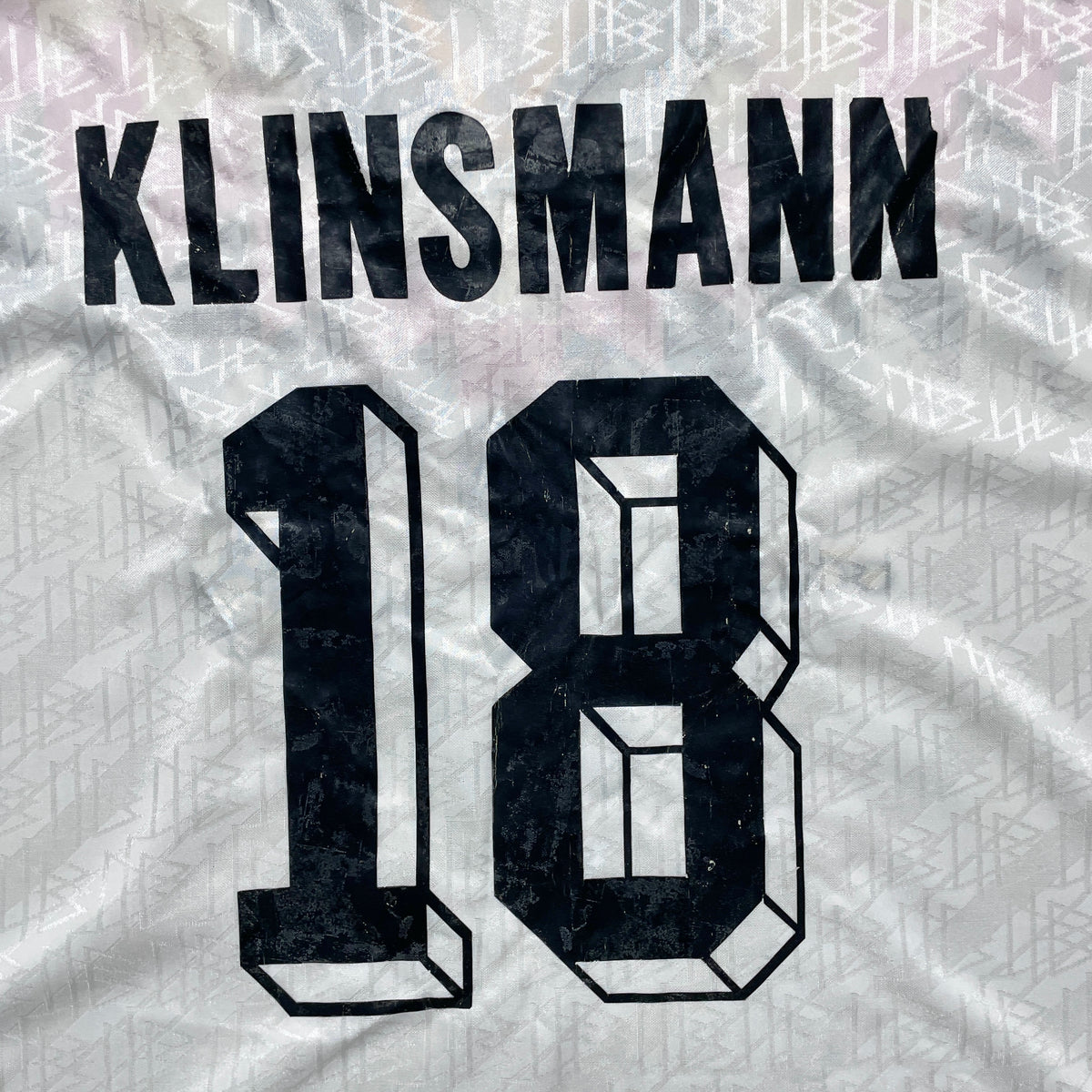 【正規品1994-1996 adidas Germany home KLINSMANN #18】