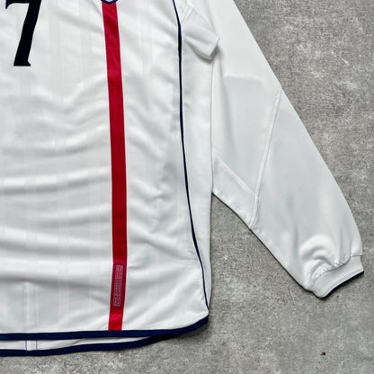 【正規品2001-2003 UMBRO England L/S Beckham #7】