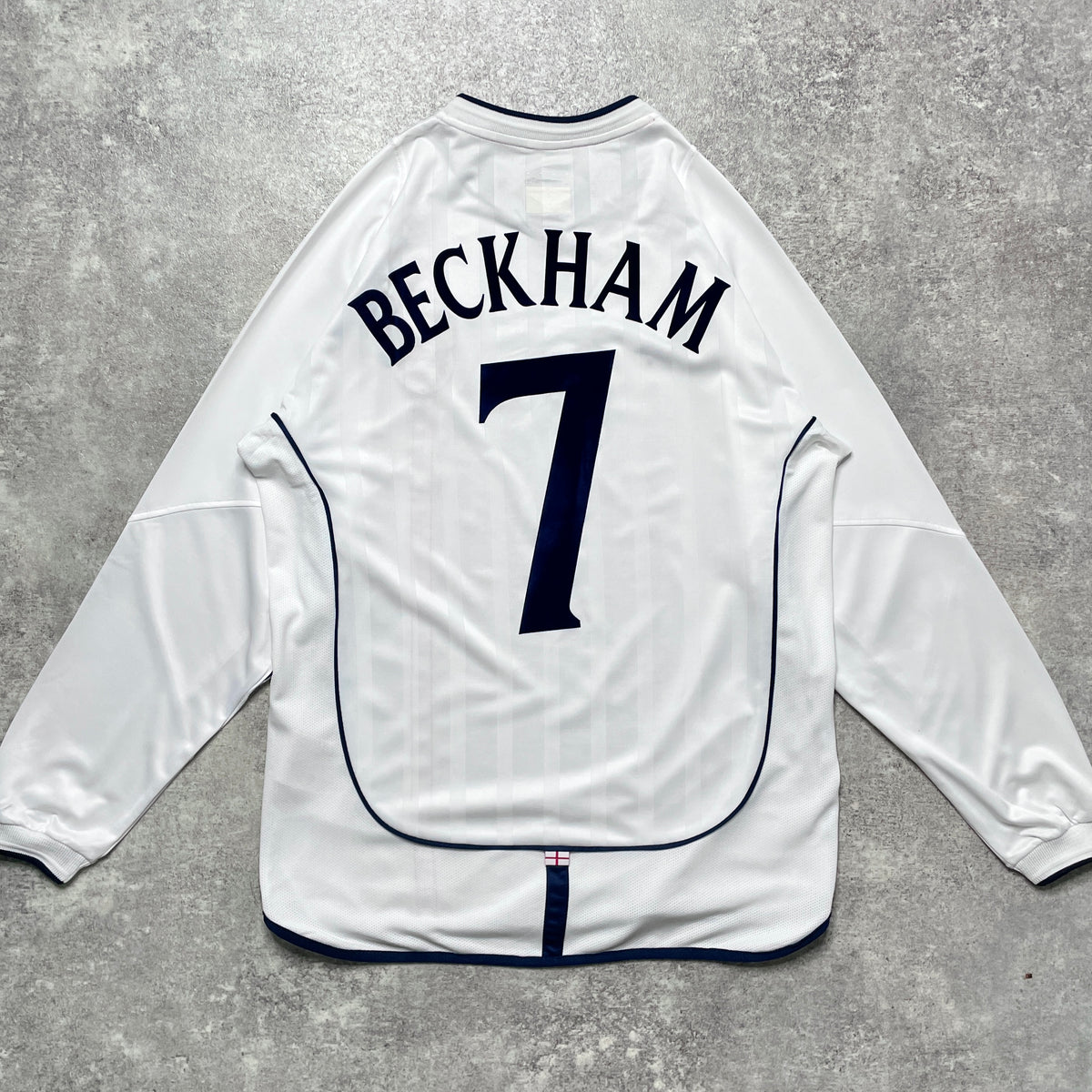 【正規品2001-2003 UMBRO England L/S Beckham #7】