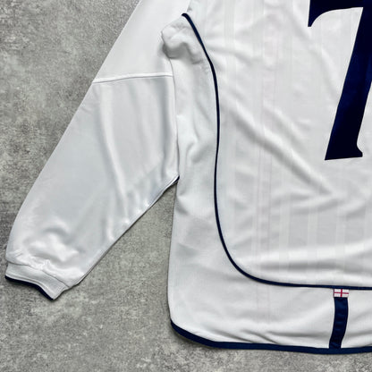 【正規品2001-2003 UMBRO England L/S Beckham #7】