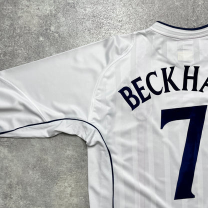 【正規品2001-2003 UMBRO England L/S Beckham #7】