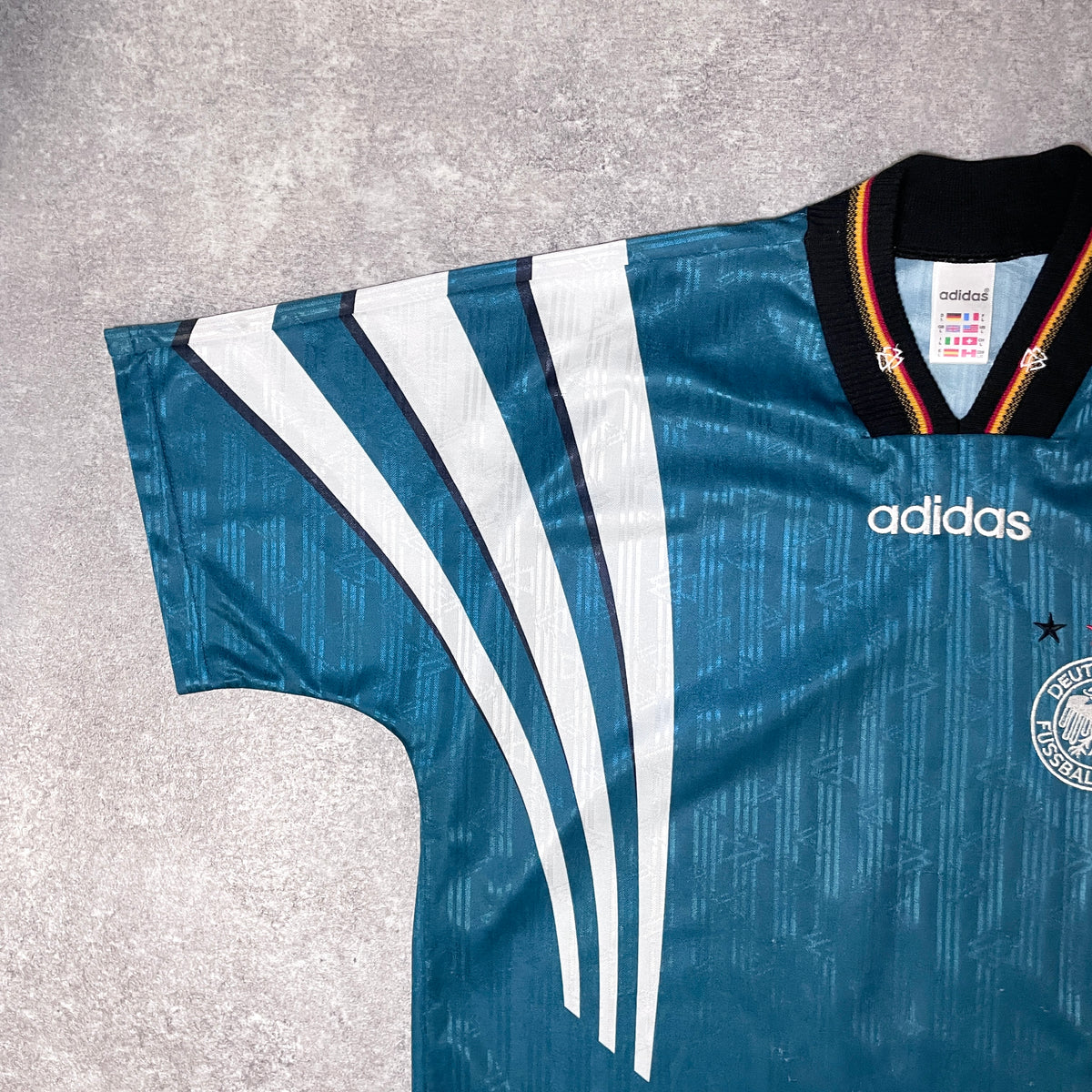 【正規品1996-1998 adidas Germany away shirt】