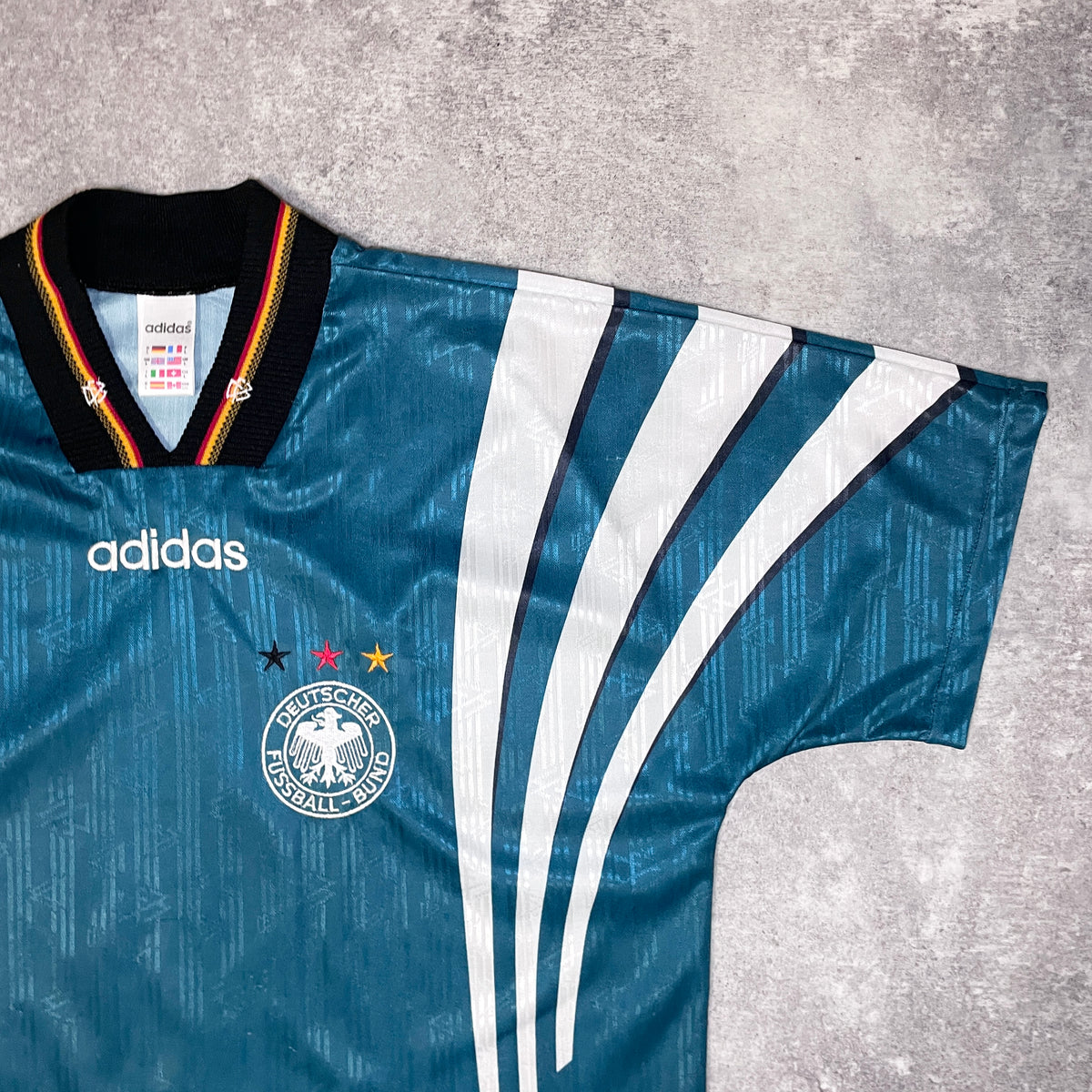 【正規品1996-1998 adidas Germany away shirt】
