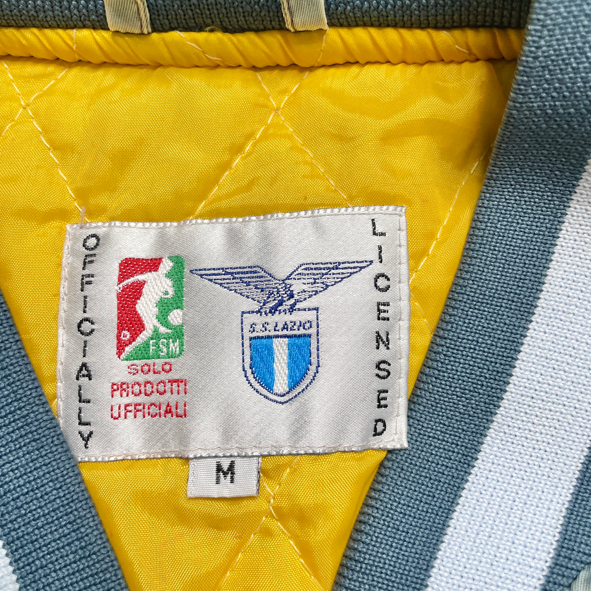 【正規ライセンス品90s SS Lazio MA-1 type jacket】
