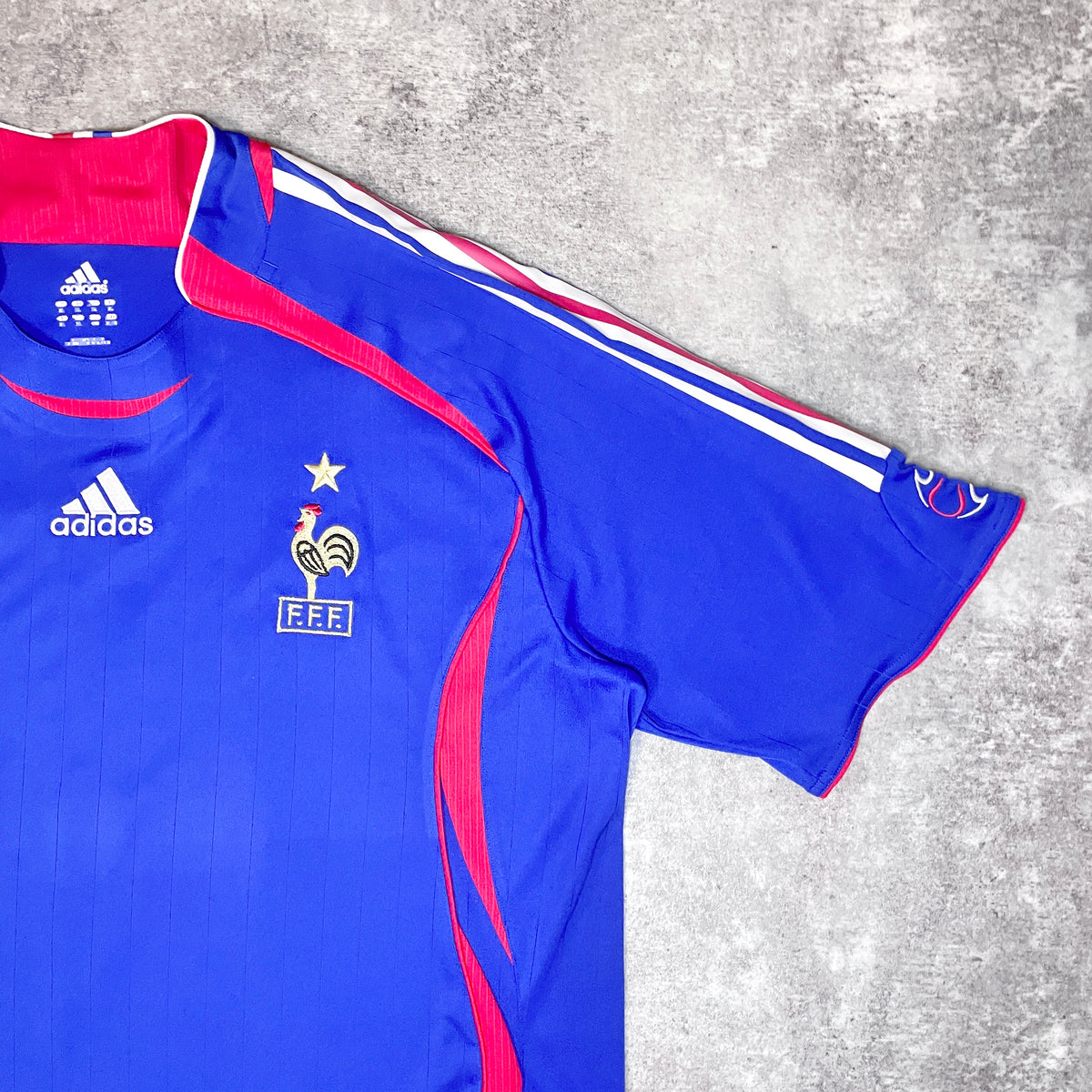 【正規品2006-2007 adidas France home ZIDANE #10】