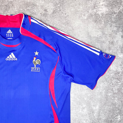 【正規品2006-2007 adidas France home ZIDANE #10】