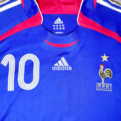 【正規品2006-2007 adidas France home ZIDANE #10】