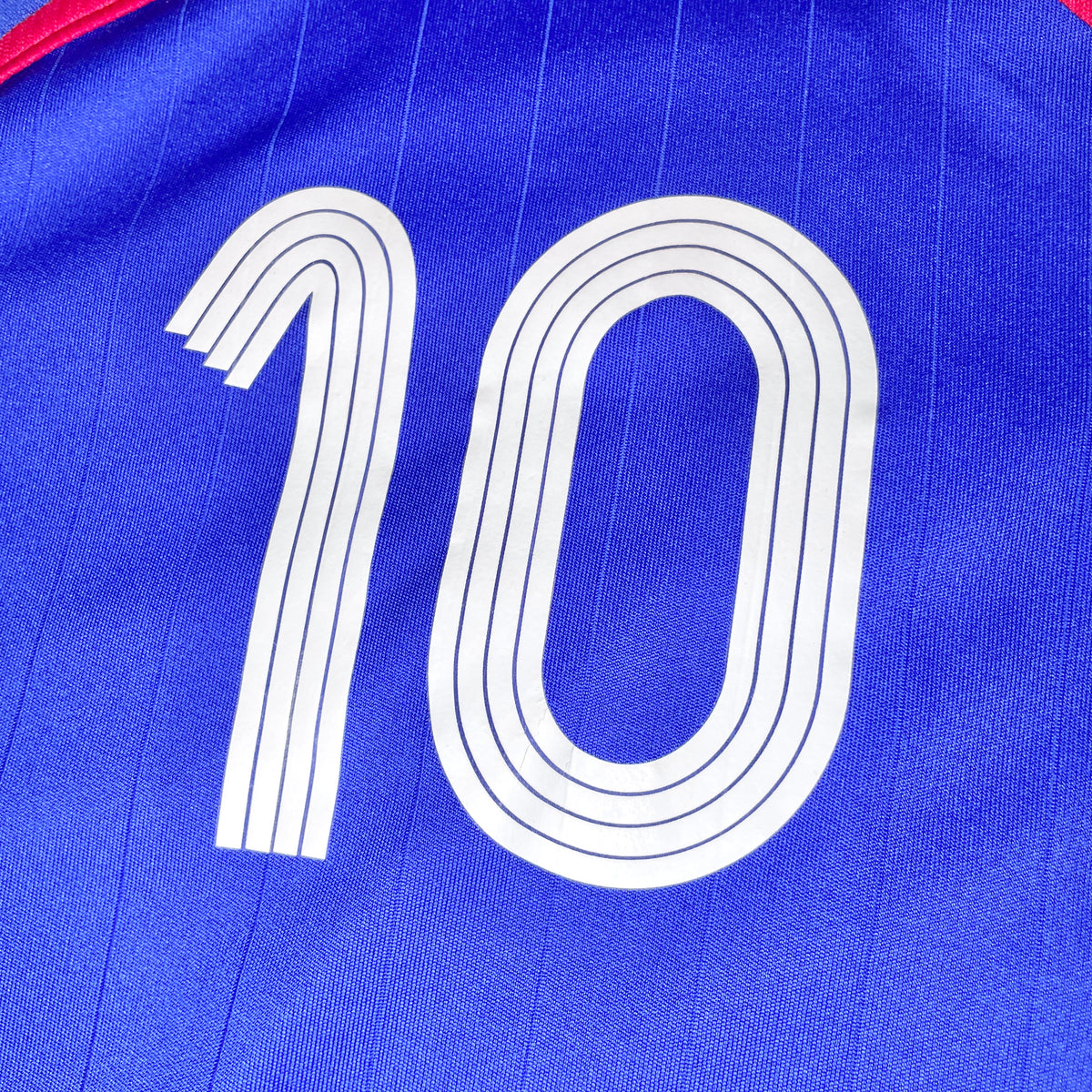 【正規品2006-2007 adidas France home ZIDANE #10】