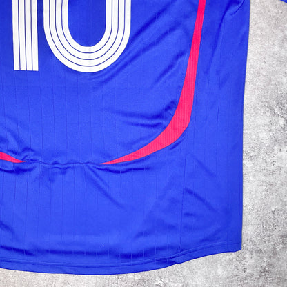 【正規品2006-2007 adidas France home ZIDANE #10】
