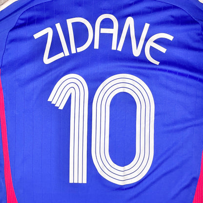 【正規品2006-2007 adidas France home ZIDANE #10】