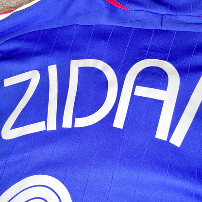 【正規品2006-2007 adidas France home ZIDANE #10】