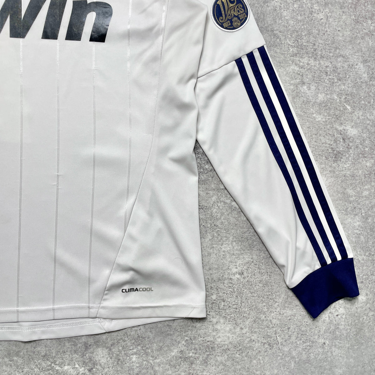 【正規品2012-2013 adidas Real Madrid L/S home 110th Ronaldo #7】
