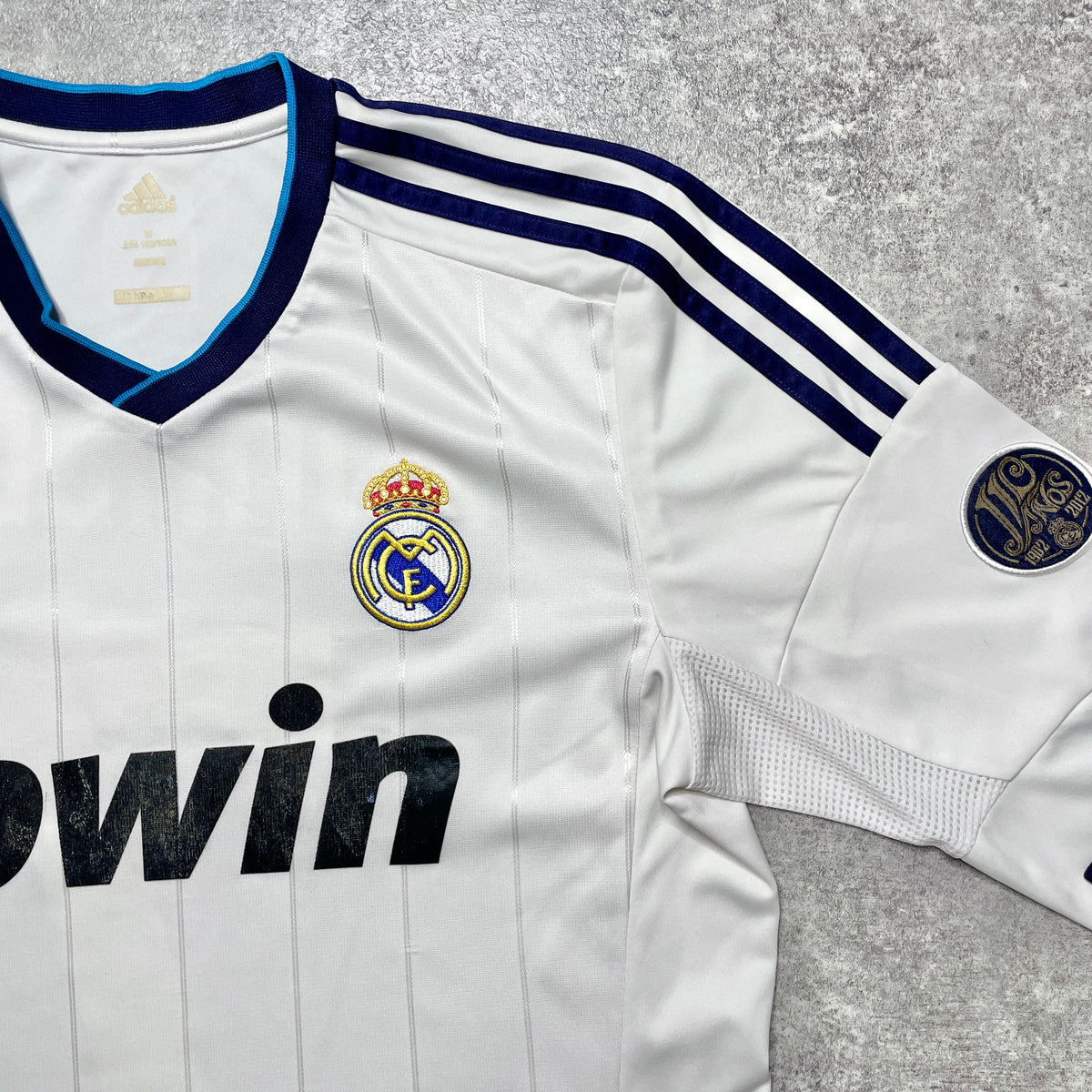 【正規品2012-2013 adidas Real Madrid L/S home 110th Ronaldo #7】