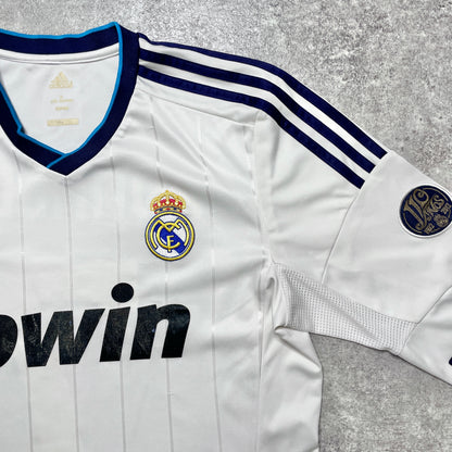 【正規品2012-2013 adidas Real Madrid L/S home 110th Ronaldo #7】