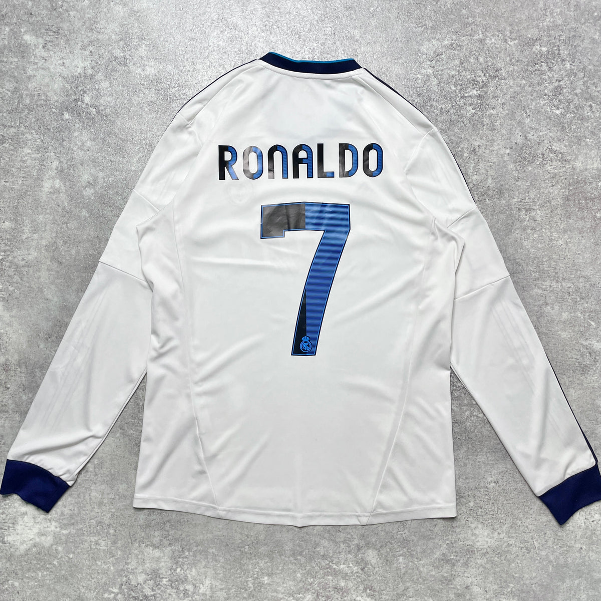 【正規品2012-2013 adidas Real Madrid L/S home 110th Ronaldo #7】