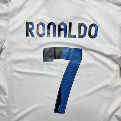【正規品2012-2013 adidas Real Madrid L/S home 110th Ronaldo #7】