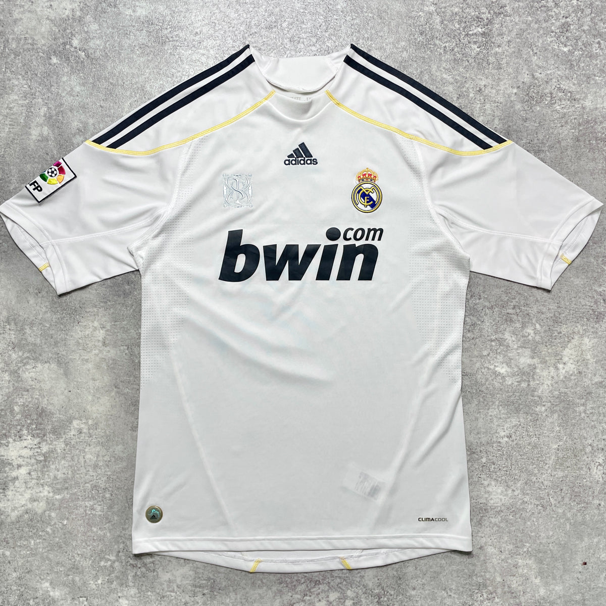 【正規品2009-2010 adidas Real Madrid home RONALDO #9】