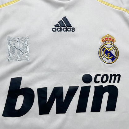 【正規品2009-2010 adidas Real Madrid home RONALDO #9】