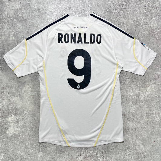 【正規品2009-2010 adidas Real Madrid home RONALDO #9】