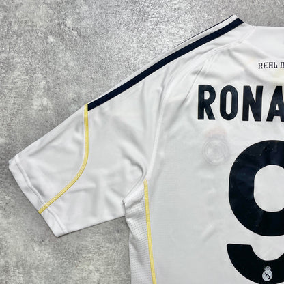 【正規品2009-2010 adidas Real Madrid home RONALDO #9】