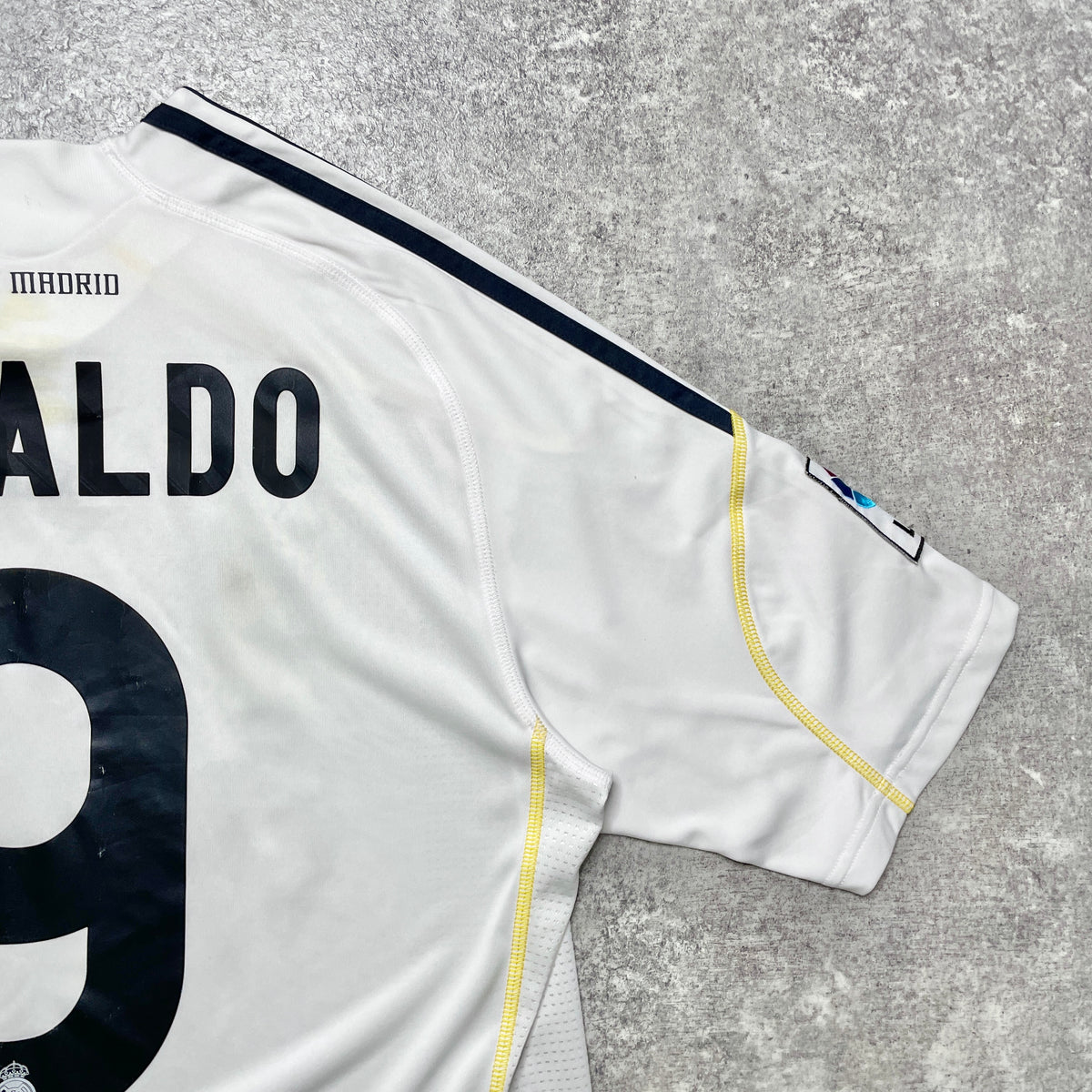 【正規品2009-2010 adidas Real Madrid home RONALDO #9】