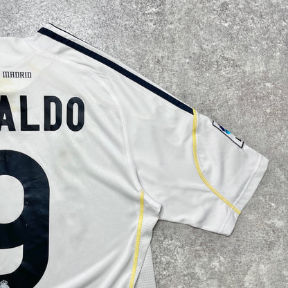 【正規品2009-2010 adidas Real Madrid home RONALDO #9】