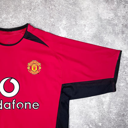 【正規品2002-2004 NIKE Manchester united home RONALDO #7】