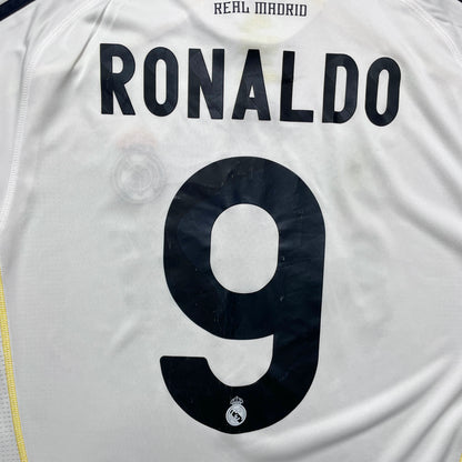 【正規品2009-2010 adidas Real Madrid home RONALDO #9】