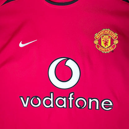 【正規品2002-2004 NIKE Manchester united home RONALDO #7】
