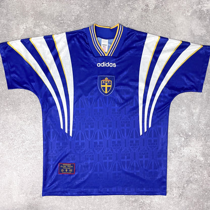 【正規品1996-1998 adidas Sweden away shirt】