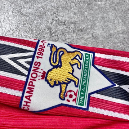 【正規品1998-2000 Umbro Manchester United home L/S BECKHAM #7】