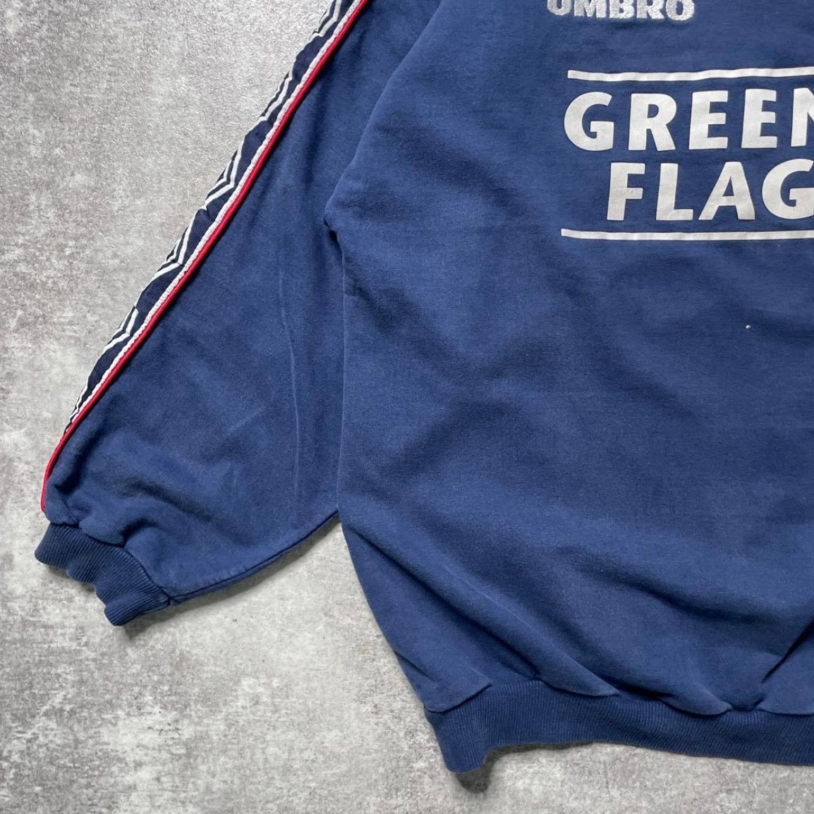 【正規品1996-1998 UMBRO England Green Flag sweat】