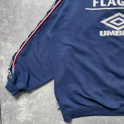 【正規品1996-1998 UMBRO England Green Flag sweat】