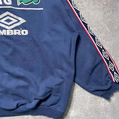 【正規品1996-1998 UMBRO England Green Flag sweat】