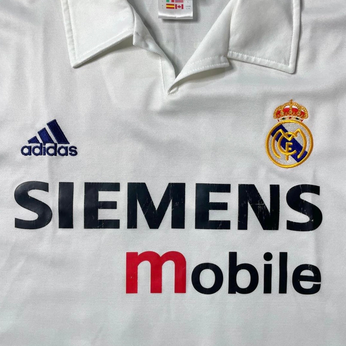 【正規品2002-2003 adidas Real Madrid home RONALDO#11】
